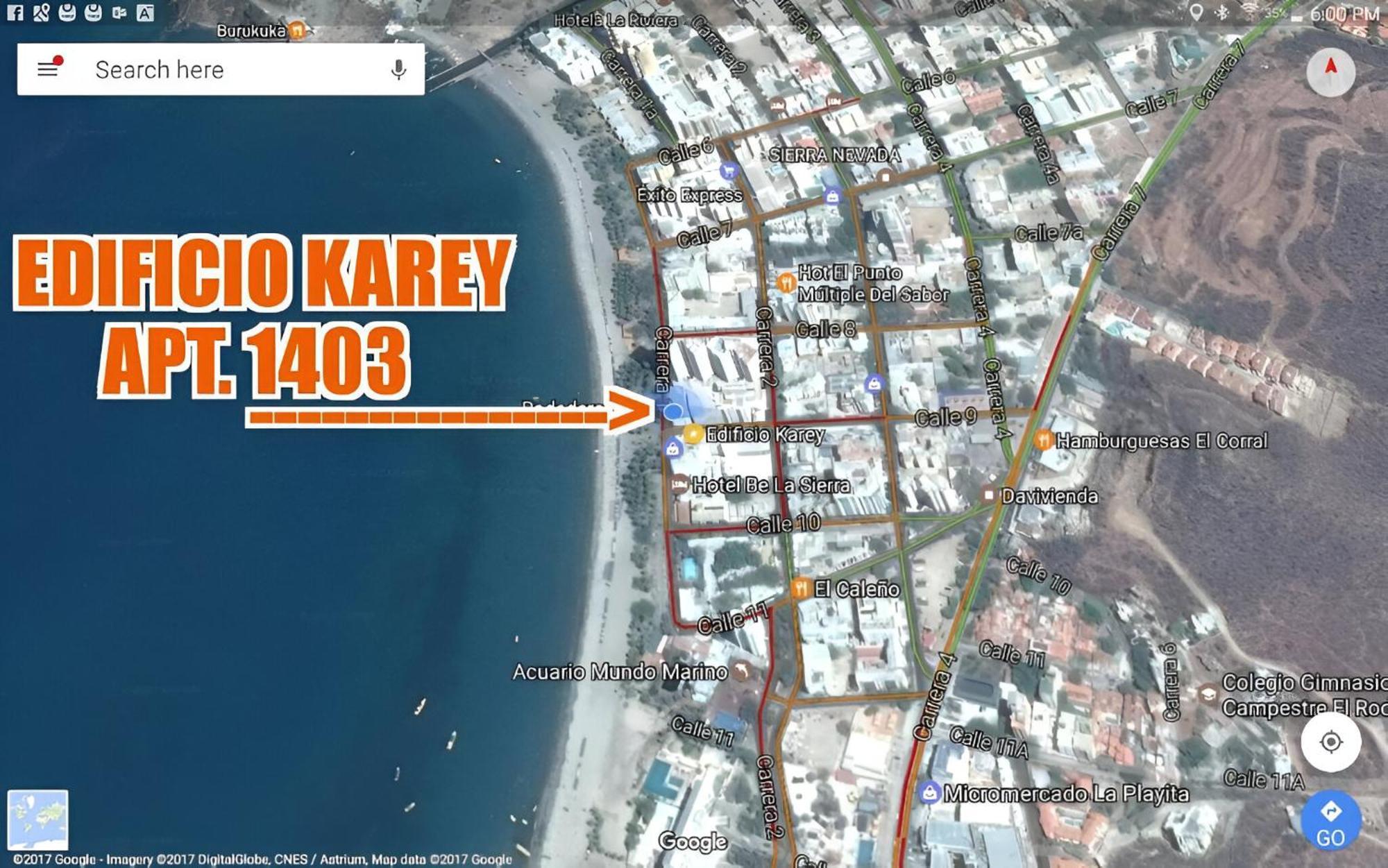 Apartamento 1403 Edificio Karey El Rodadero Santa Marta Dış mekan fotoğraf
