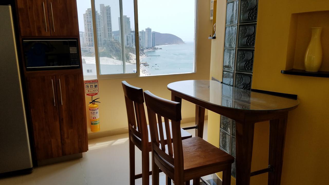 Apartamento 1403 Edificio Karey El Rodadero Santa Marta Dış mekan fotoğraf