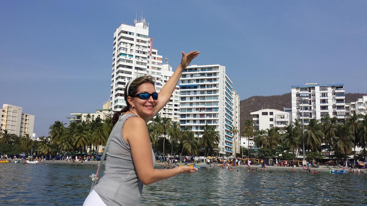 Apartamento 1403 Edificio Karey El Rodadero Santa Marta Dış mekan fotoğraf
