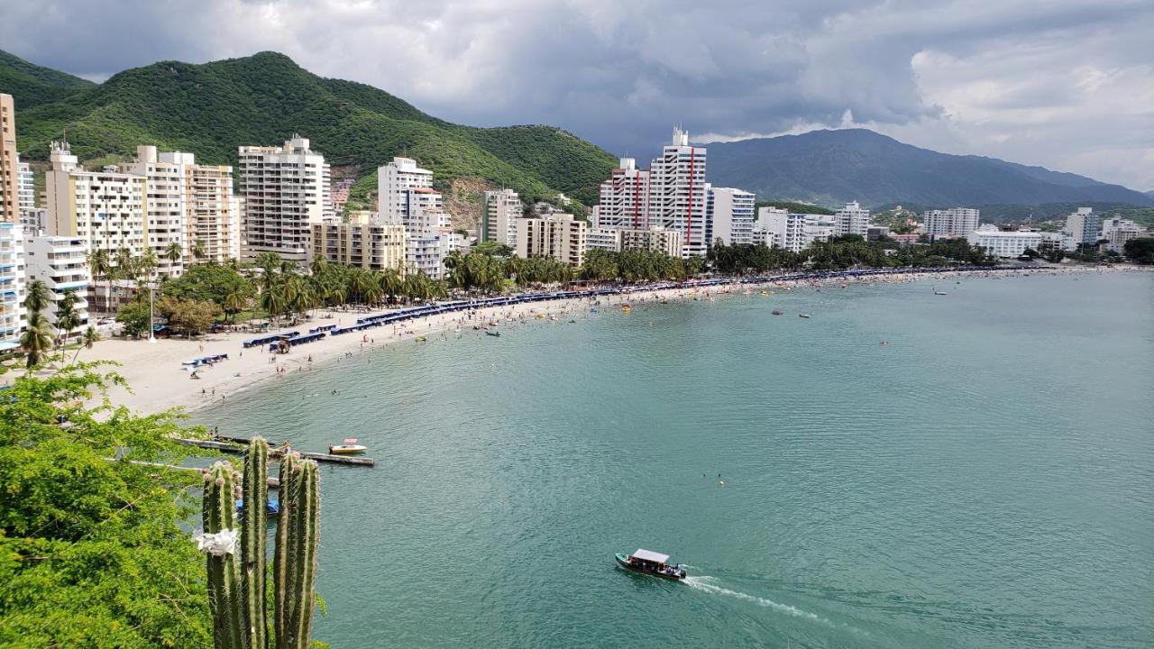 Apartamento 1403 Edificio Karey El Rodadero Santa Marta Dış mekan fotoğraf